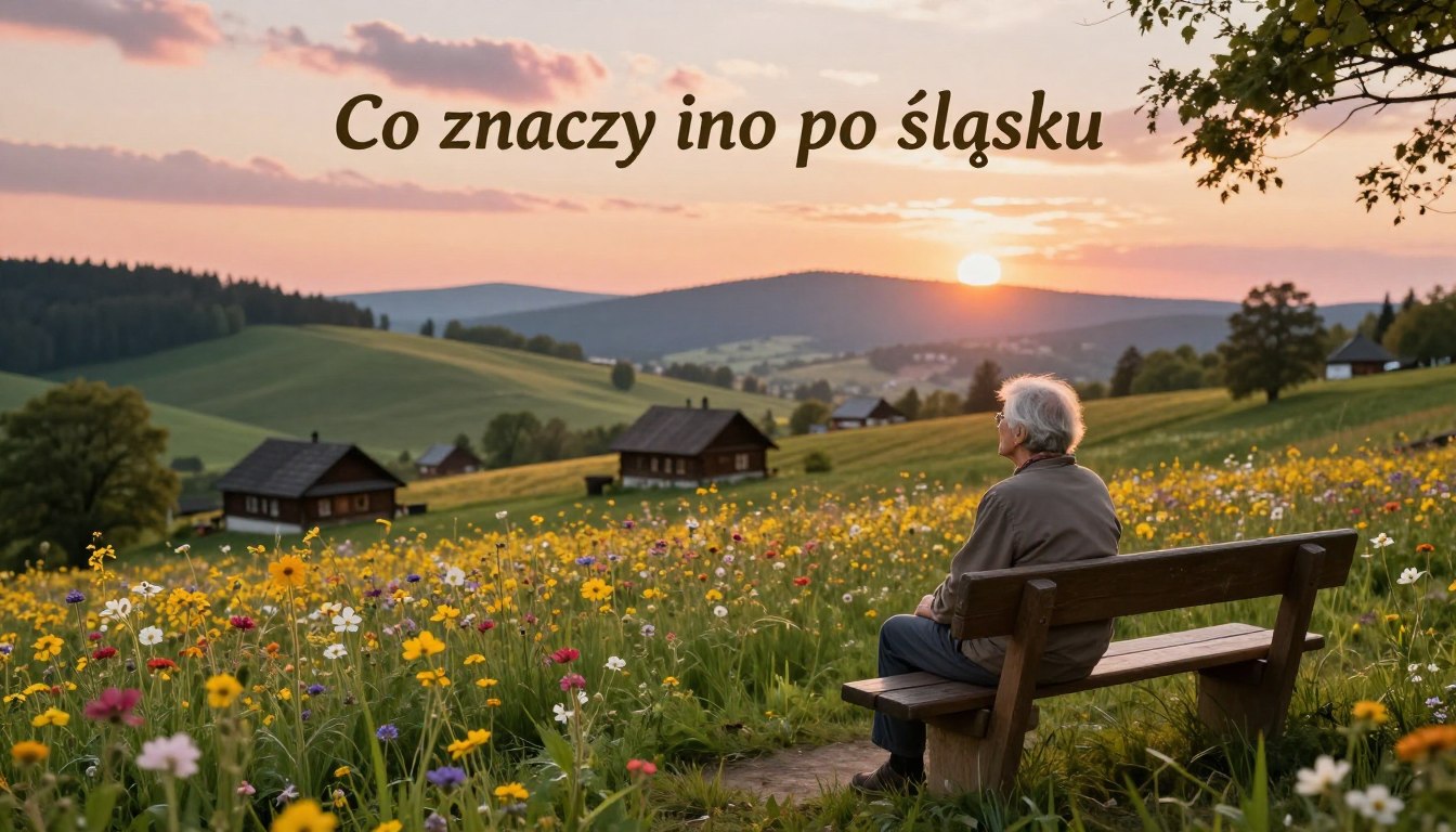 Co znaczy ino po śląsku