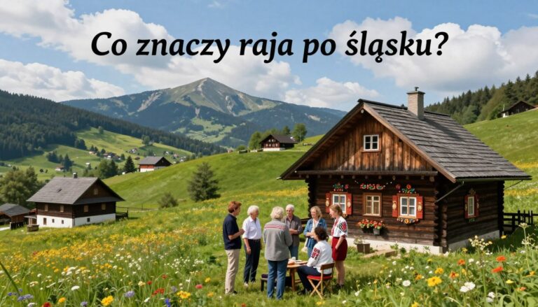 Co znaczy raja po śląsku?
