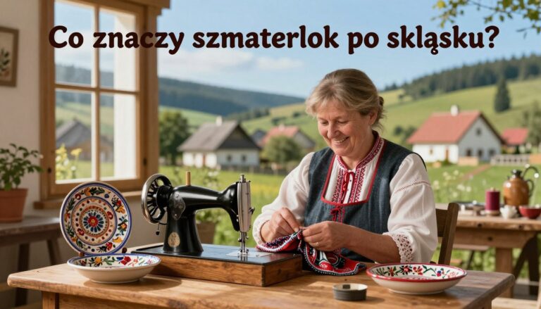 Co znaczy szmaterlok po śląsku?