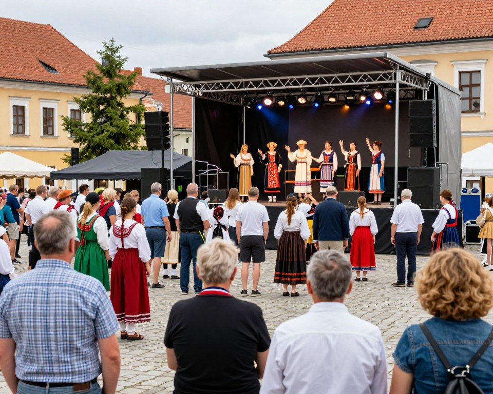 Współczesne wydarzenie kulturalne w Bieruniu poświęcone legendom lokalnym